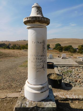 [Picture of CB Pallavicini grave]